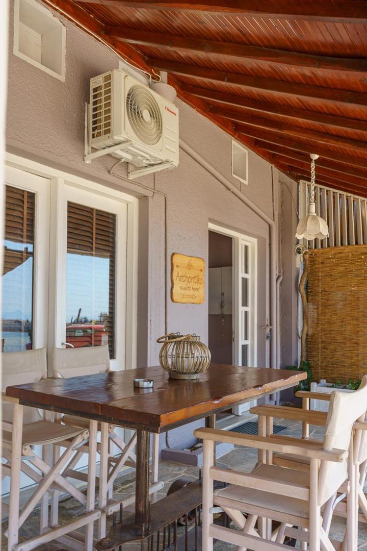 Archontiko Seaside Hotel プラタニアス エクステリア 写真