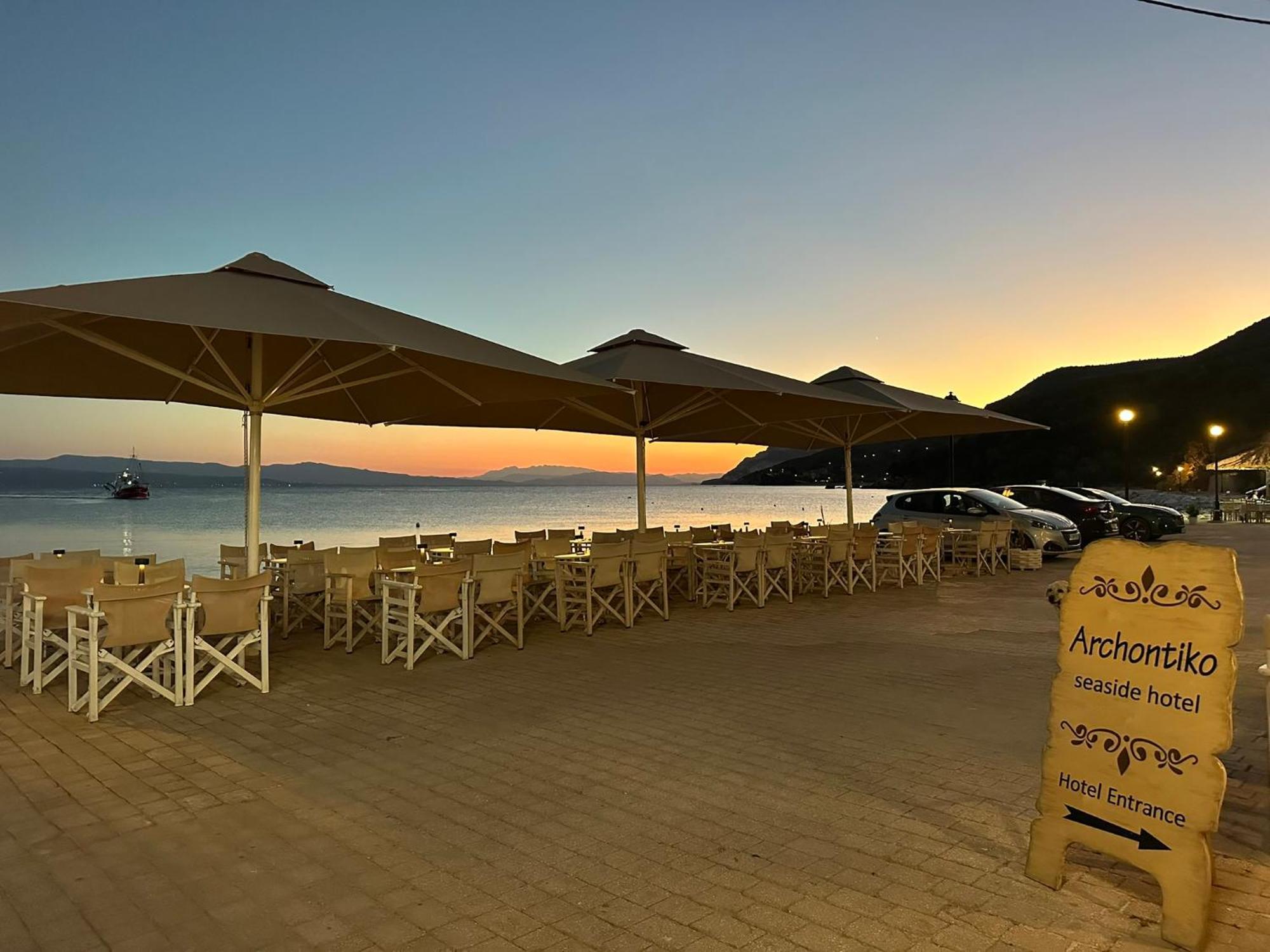Archontiko Seaside Hotel プラタニアス エクステリア 写真